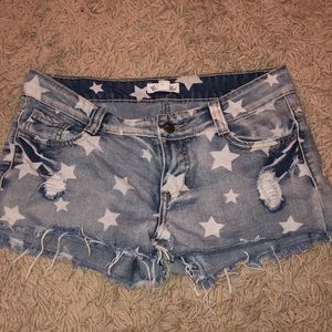 Others Follow Denim Shorts, Size 27